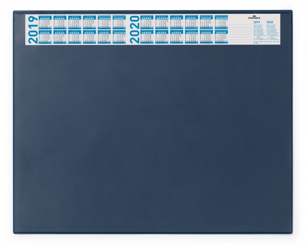 Schreibunterlage mit Jahreskalender 7204 dunkelblau