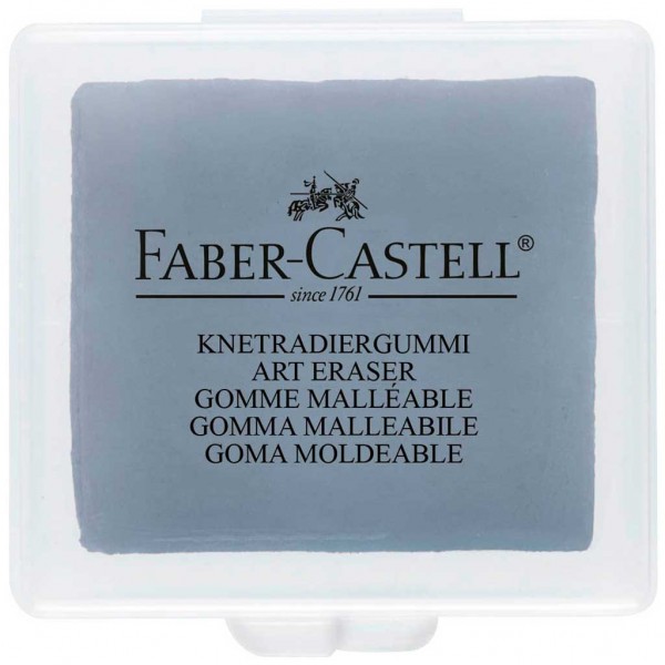 Faber-Castell Art Eraser Knetgummi Radierer grau
