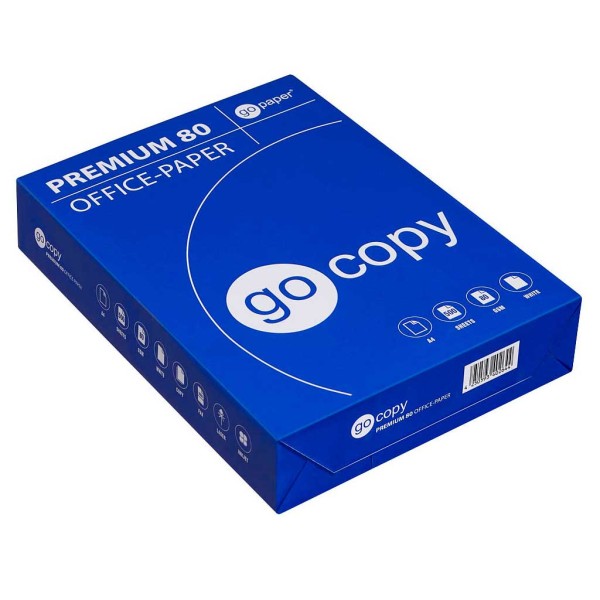 Kopierpapier go copy Premium 80 DIN A4 80 g/qm 500 Blatt