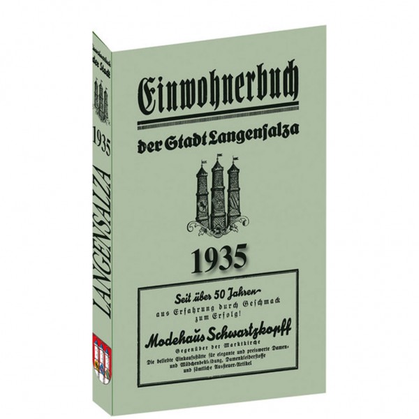 Rockstuhl - Adreßbuch /Einwohnerbuch der Stadt Langensalza 1935