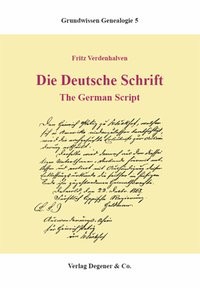 Fritz Verdenhalven - Die deutsche Schrift - The German Script
