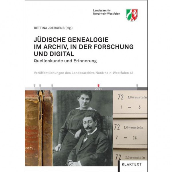 Bettina Joergens - Jüdische Genealogie im Archiv, in der Forschung und digital