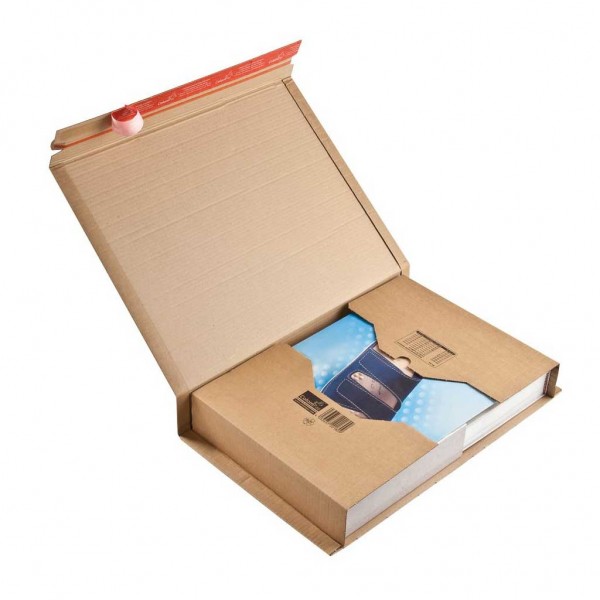 ColomPac Buchverpackung Versandverpackung DIN A4 35,3 x 22,5 x 10 cm