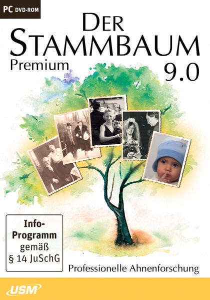 Der Stammbaum 9.0 Premium, 1 DVD-ROM