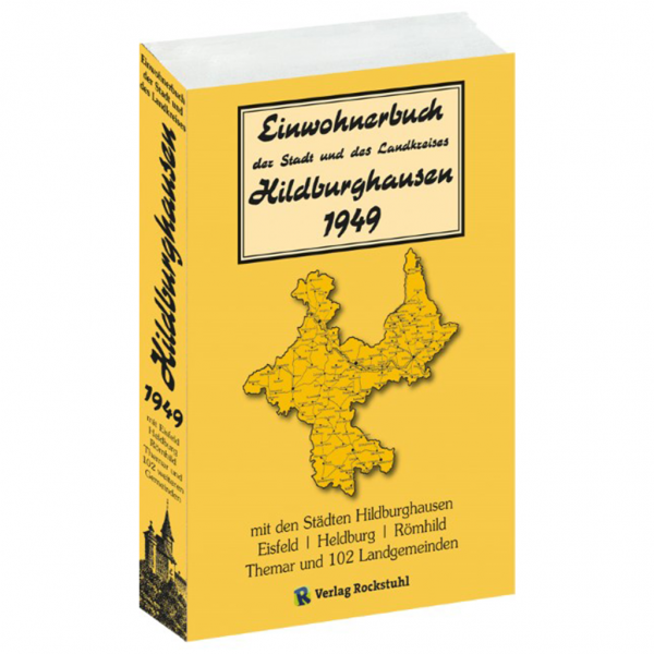 Rockstuhl - Adressbuch Einwohnerbuch Stadt und Landkreises Hildburghausen 1949 in Thüringen