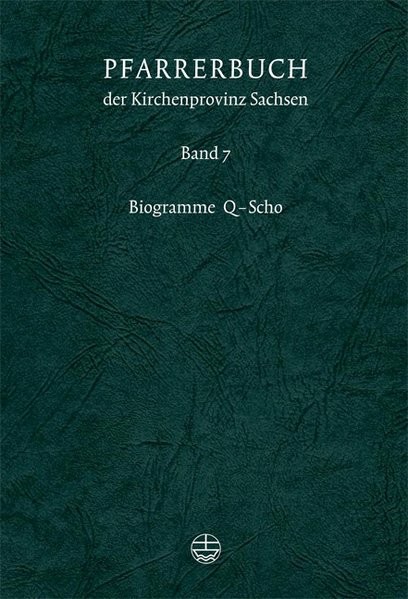 Pfarrerbuch der Kirchenprovinz Sachsen 7
