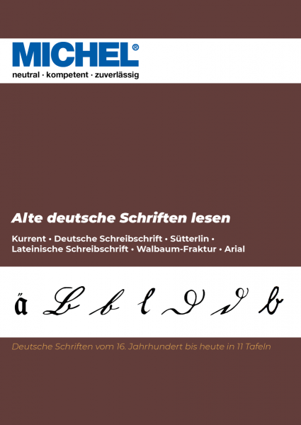 Alte deutsche Schriften lesen - Deutsche Schriften vom 16. Jahrhundert bis heute