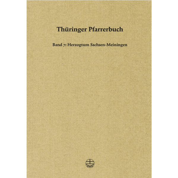 Thüringer Pfarrerbuch - Band 7