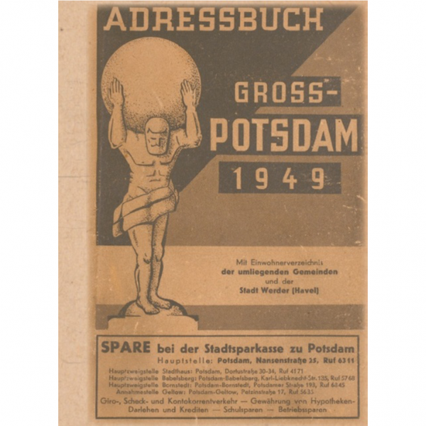 Klaus Becker - Adressbuch Gross-Potsdam 1949