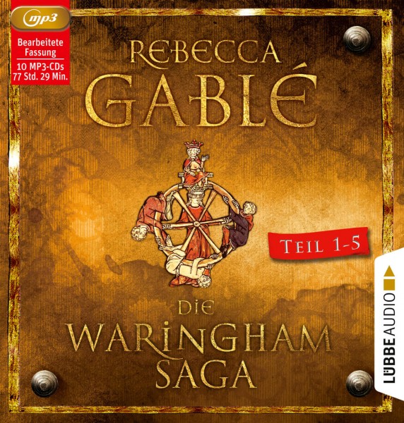 Rebecca Gablé - Die Waringham Saga - Audio-CD-MP3