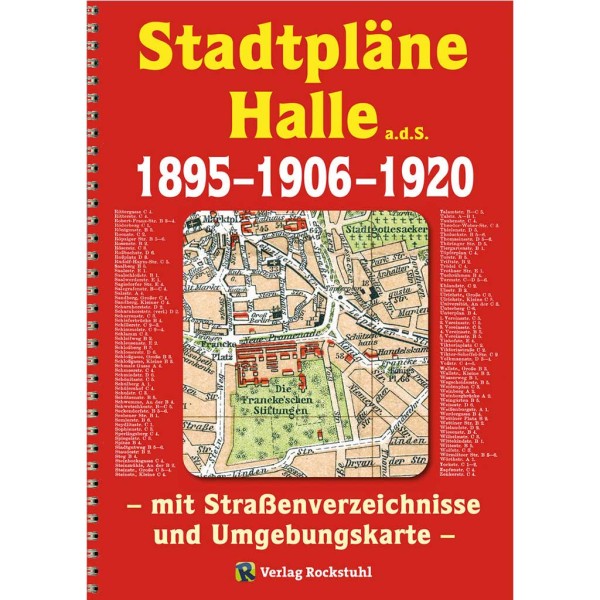 Stadtpläne Halle a.d.S. 1895–1906–1920 [STADTPLAN]