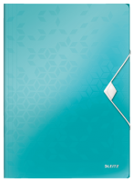 Leitz WOW Eckspannermappe hellblau Leitz WOW Eckspannermappe hellblau