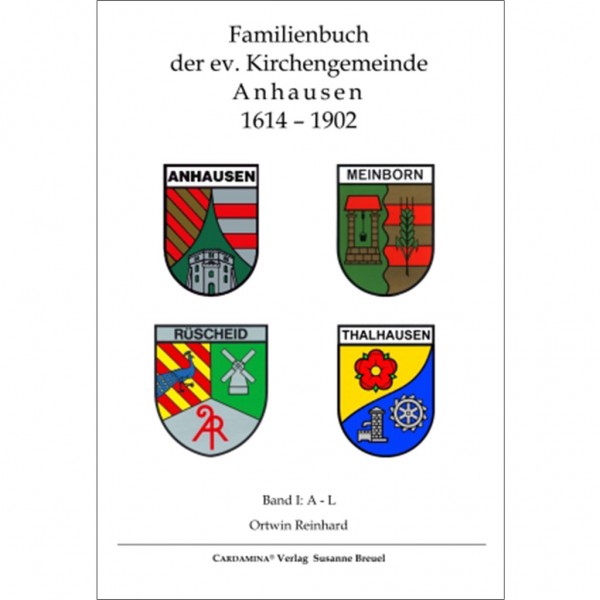 Ortwin Reinhard - Familienbuch der ev. Kirchengemeinde Anhausen 1614-1902