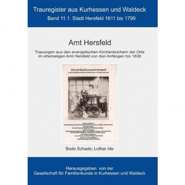 Amt Hersfeld - Band 11.1