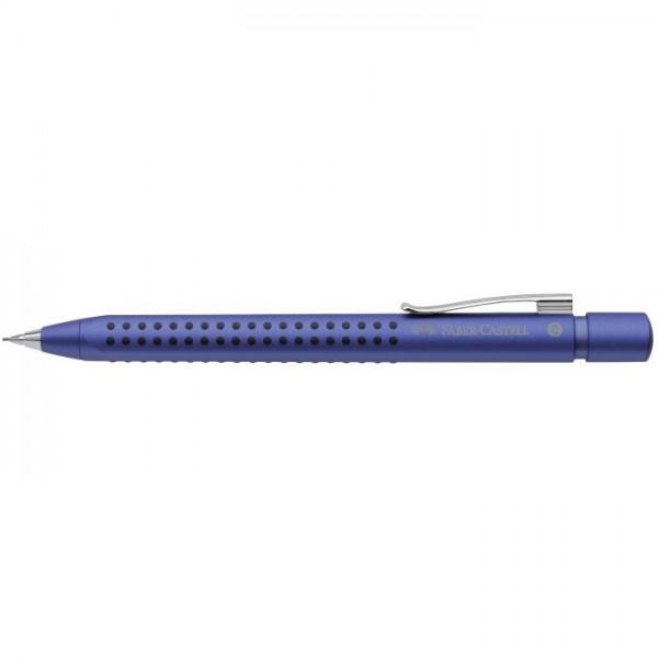 Faber-Castell - Grip 2011 Druckbleistift blau-metallic 0,7mm