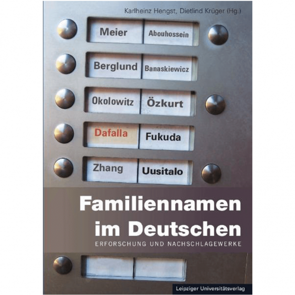 Karlheinz Hengst - Dietlind Krüger - Familiennamen im Deutschen